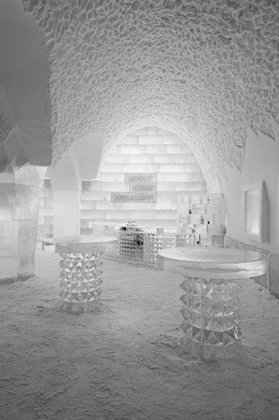 Photograph Marcus Peel Icehotel on One Eyeland
